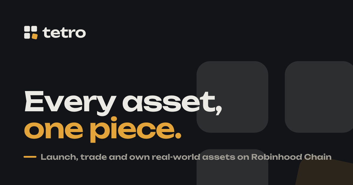 Launch a token · Tetro